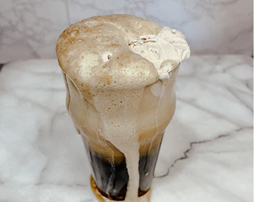 trücup Coffee Root Beer Float