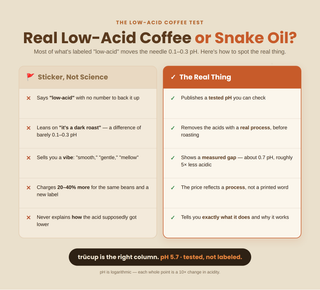 Is Low-Acid Coffee a Scam? Here's What the Research Actually Shows