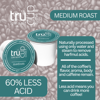 Medium Roast Single-Serve Cups - 48 Count Low-Acid Coffee