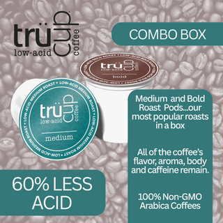 Medium & Bold Roast Combo Pack - 48 Count Low-Acid Coffee