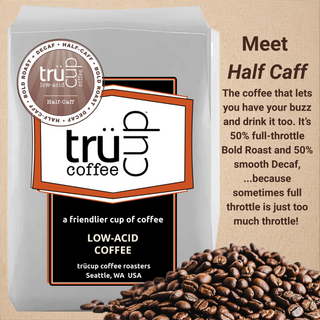 trücup Low-Acid Half-Caff Coffee