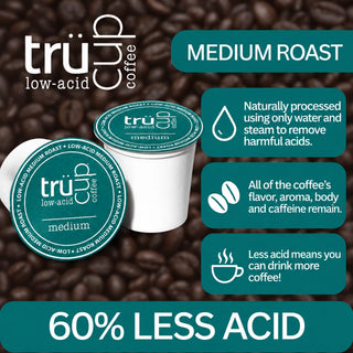 Medium & Bold Roast Low-Acid K-CUP Combo Pack (48 Count)